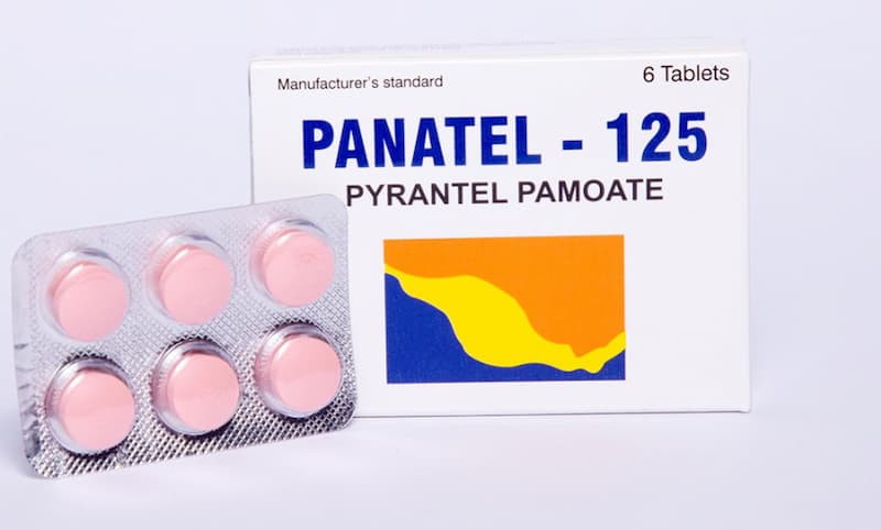 Thuốc tẩy giun Pyrantel pamoat